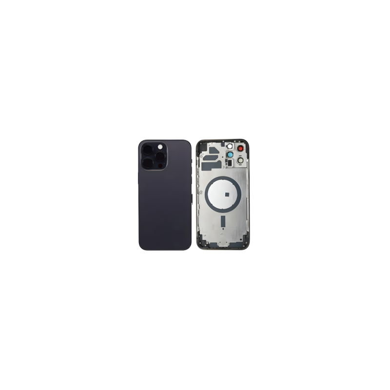 Châssis Vide iPhone 14 Pro Noir (Origine Demonté) - Grade AB