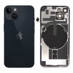 Vitre Arrière iPhone 14 Plus Noir Avec MagSafe (Origine Demonté) - Grade AB