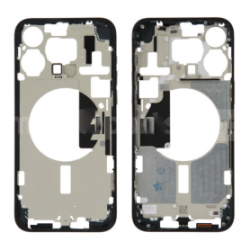 Chassis iPhone 15 Pro Max sans Vitre Arrière sans Batterie Titane Bleu (Original Demonté) Grade B