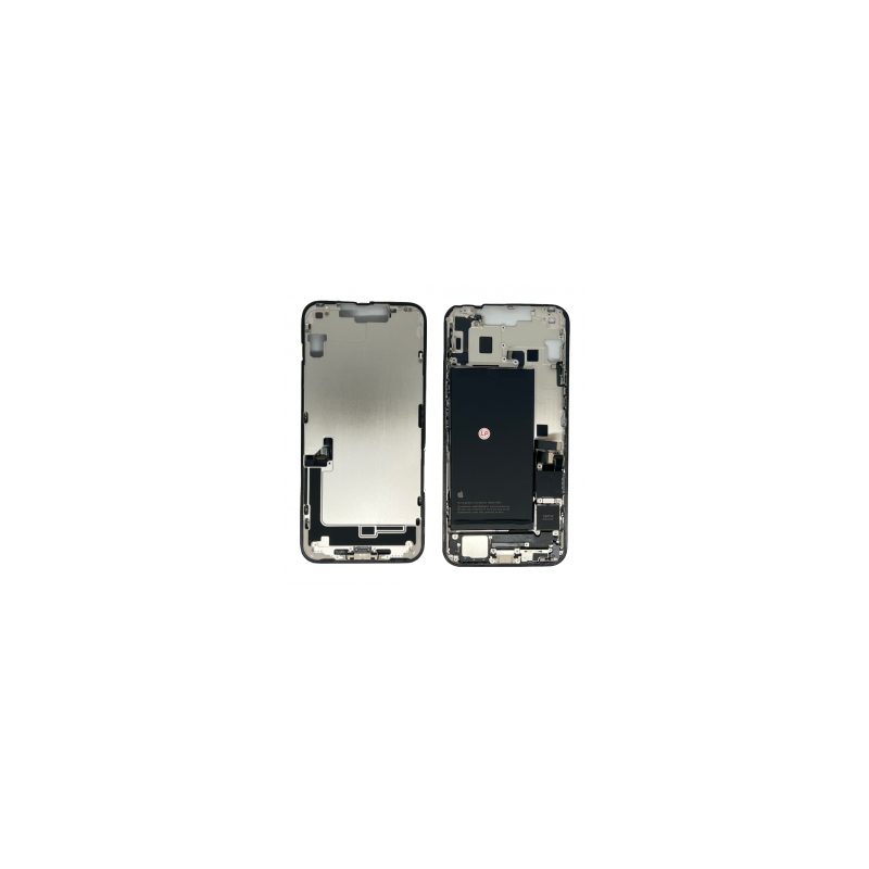 Chassis iPhone 14 Plus Blanc sans Vitre Arrière avec Batterie (Original Demonté) - Grade AB