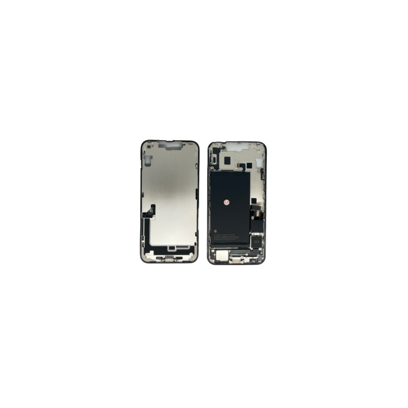Châssis iPhone 14 Blanc eSIM US - Connecteur de Charger avec Batterie sans Vitre Arrière (Original Demonté) Grade AB