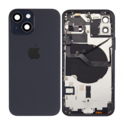 Chassis iPhone 15 sans Batterie Noir avec Connecteur de Charge (Origine Demonté) Grade AB