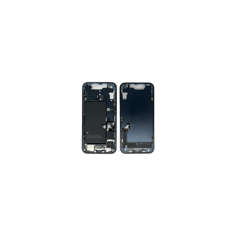 Châssis iPhone 14 Noir eSIM US avec Batterie sans Vitre Arrière (Origine Demonté) Grade AB