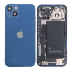 Châssis Complet iPhone 13 Bleu -SANS Connecteur de Charge + Batterie (Original Demonté) Grade AB