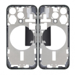 Châssis Vide sans Vitre Arrière iPhone 15 Pro Bleu - (Original Demonté) Grade B