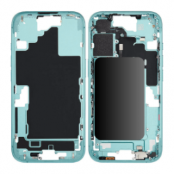 Chassis iPhone 16 Plus sans Vitre Arrière sans Batterie Sarcelle eSIM (Origine Demonté) Grade A