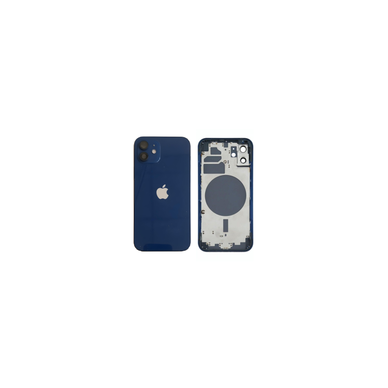 Châssis Vide iPhone 12 Mini Bleu (Original Demonté) Grade AB