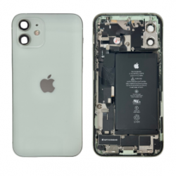 Châssis Complet iPhone 12 Vert - Connecteur de Charge + Batterie (Original Demonté) Grade AB