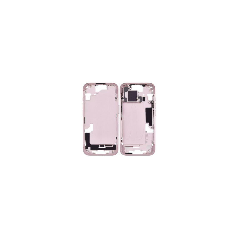 Châssis Vide iPhone 15 Rose (Origine Demonté) Grade B