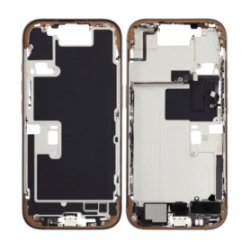 Châssis iPhone 16 Pro Max sans Vitre Arrière sans Batterie Titane Sable eSIM US (Original Demonté) Grade AB