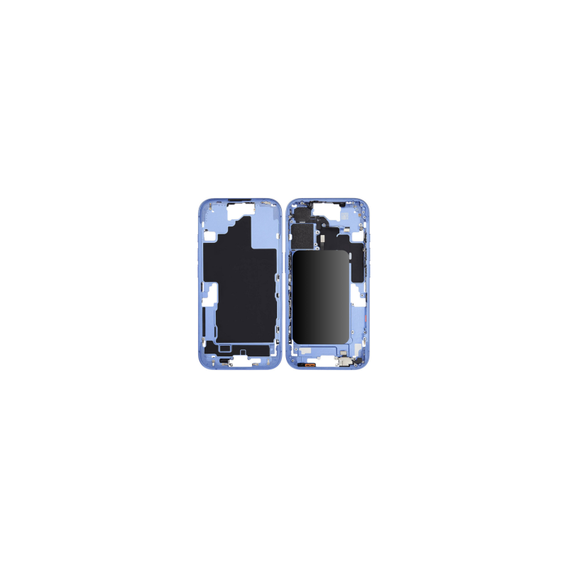 Chassis iPhone 16 Plus sans Vitre Arrière sans Batterie Outremer (Original Demonté) Grade B