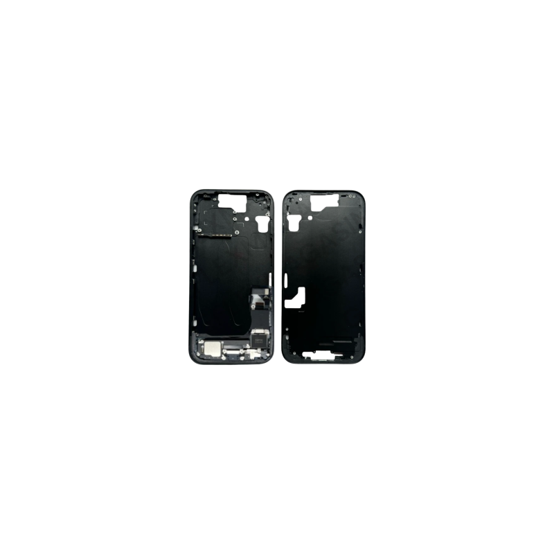 Chassis iPhone 15 Plus sans Vitre Arrière sans Batterie Noir (Original Demonté) - Grade AB