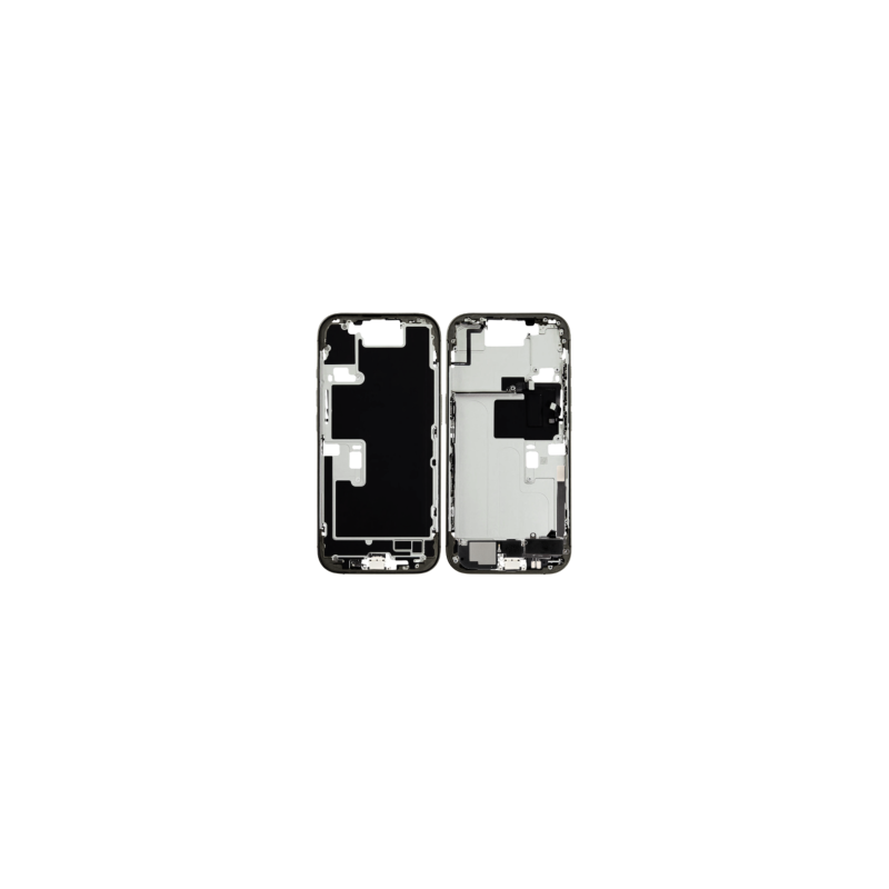 Châssis iPhone 16 Pro Max sans Vitre Arrière sans Batterie Titane Noir eSIM US (Original Demonté) Grade AB