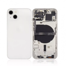 Châssis Complet iPhone 13 Blanc - Connecteur de Charge + Sans Batterie (Original Demonté) Grade B