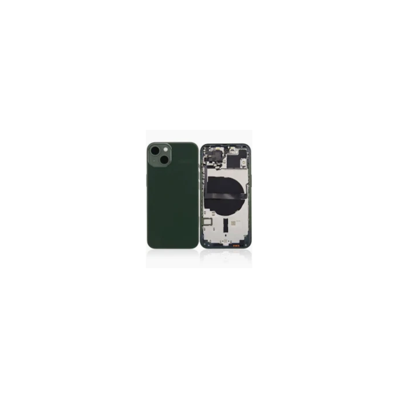 Châssis Complet iPhone 13 Vert - Connecteur de Charge + Sans Batterie (Original Demonté) Grade B