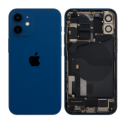Châssis Complet iPhone 12 Bleu - Connecteur de Charge sans Batterie (Origine Demonté) Grade B