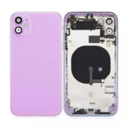 Châssis Complet iPhone 11 Violet - Connecteur de Charge sans Batterie (Original Demonté) Grade A