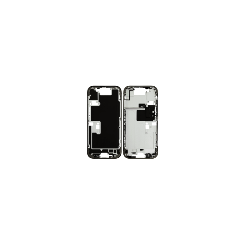Châssis Vide iPhone 16 Pro Max Titane Noir (Original Demonté) - Grade B