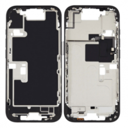 Châssis iPhone 16 Pro sans Vitre Arrière sans Batterie Titane Sable (Original Demonté) Grade B