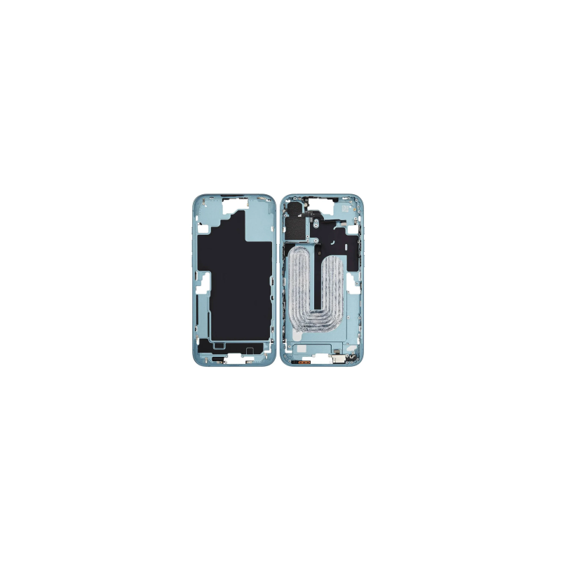 Chassis iPhone 16 Plus sans Vitre Arrière sans Batterie Sarcelle (Original Demonté) Grade AB