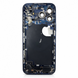 Châssis iPhone 17 Pro Max sans Vitre Arrière sans Batterie Blue E-SIM (Original Demonté) - Grade A