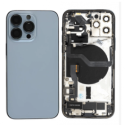 Châssis Complet iPhone 13 Pro Bleu - Connecteur de Charge Sans Batterie (Origine Demonté) - Grade A