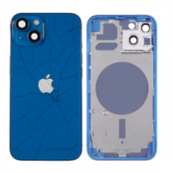 Châssis Vide iPhone 13 mini Bleu - (Origine Demonté) - Cassé