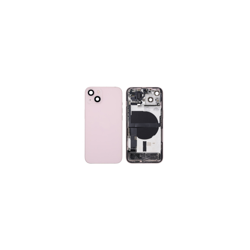 Châssis Complet iPhone 13 Rose - Sans Connecteur de Charge(Original Demonté) - Grade B