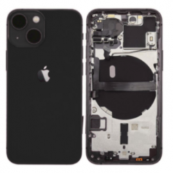 Châssis Complet iPhone 13 Noir - Sans Connecteur de Charge (Original Demonté) - Grade B