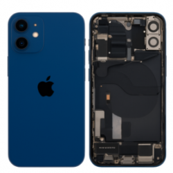 Châssis Complet iPhone 12 Bleu - Sans Connecteur de Charge (Origine Demonté) - Grade B