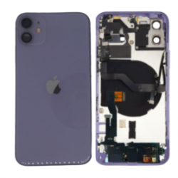 Châssis Complet iPhone 12 Violet - Sans Connecteur de Charge (Origine Demonté) - Grade B