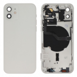 Châssis Complet iPhone 12 Blanc - Sans Connecteur de Charge (Origine Demonté) - Grade B