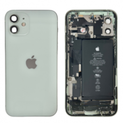 Châssis Complet iPhone 12 Vert - Sans Connecteur de Charge + Batterie (Origine Demonté) - Grade B