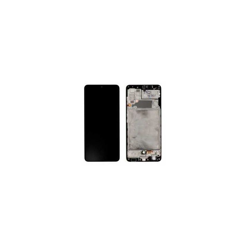 Ecran Samsung Galaxy A32 4G (A325) Noir + Châssis (Original Démonté) - Grade B