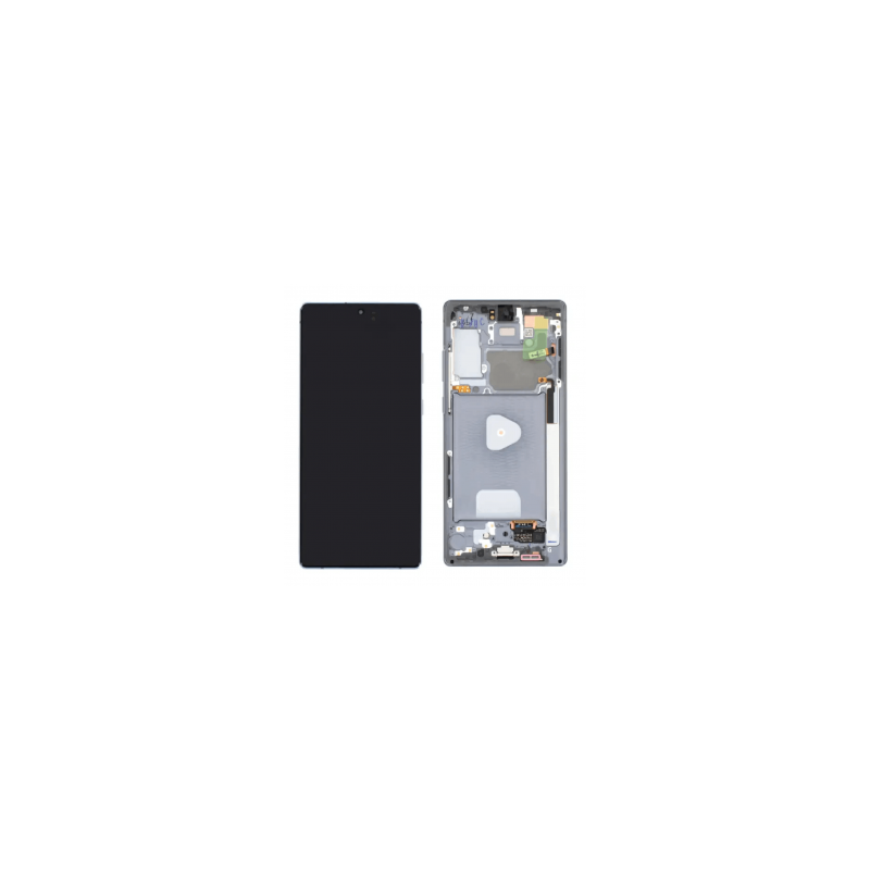 Ecran Samsung Galaxy Note 20 2020 (N980/N981) Gris + Châssis (Soft Oled)