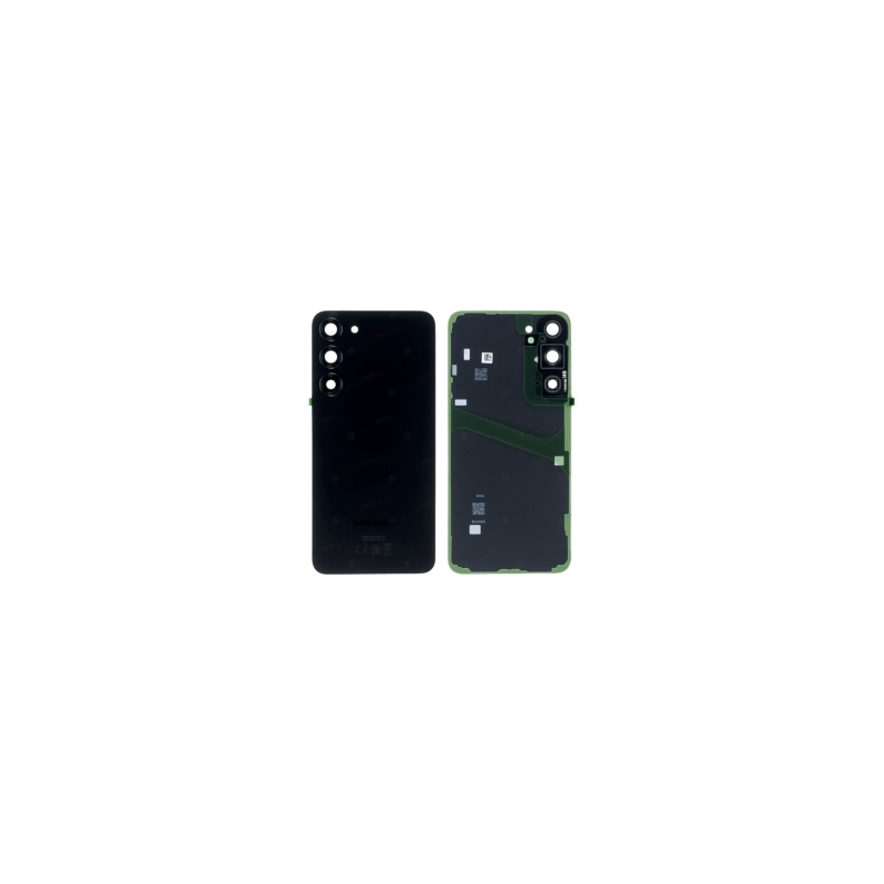 Vitre arrière Samsung Galaxy S23 Plus 5G (S916B) Noir (Sans Logo)
