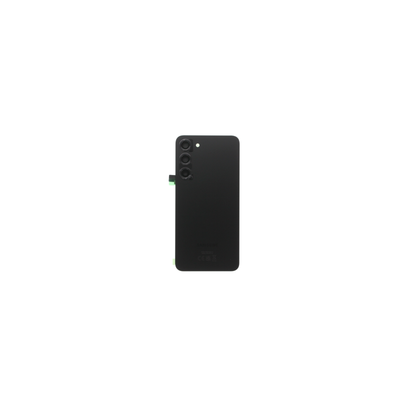 Vitre Arrière Samsung Galaxy S23 Plus (S916B) Noir (Original Démonté) - Grade AB