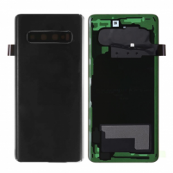 Vitre arrière Samsung Galaxy S10 (G973F) Prism Noir (Original Démontée) - Grade A