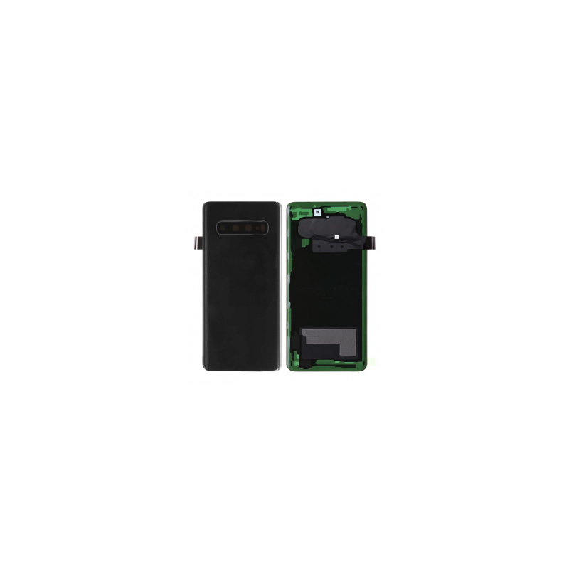 Vitre arrière Samsung Galaxy S10 (G973F) Prism Noir (Original Démontée) - Grade A