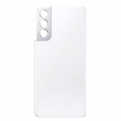 Vitre arrière Samsung Galaxy S21 5G (G991B) Phantom Blanc (Original Démonté) Grade B