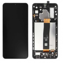 Ecran Samsung Galaxy A32 5G (A326B) Noir + Châssis (Original Démonté) - Grade A