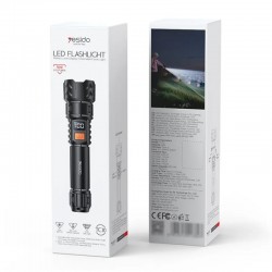 Yesido TC10 : Lampe torche 220 lm - Noir
