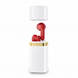Guess Écouteurs Bluetooth Guess Lipstick Shape TWS - Blanc