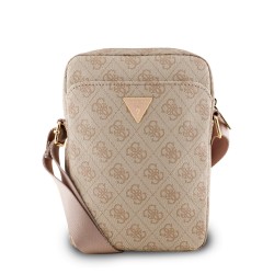 Guess Sacoche Guess PU 4G Triangle Logo 8" Rose