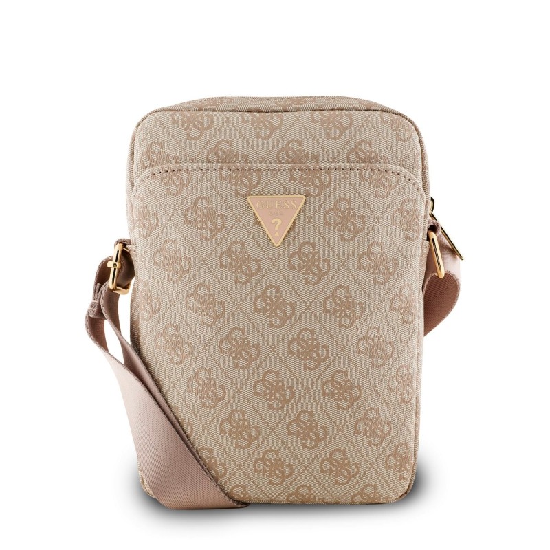 Guess Sacoche Guess PU 4G Triangle Logo 8" Rose