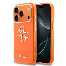 Guess Guess IPhone 17 pro - Coque Avec Logo Orange