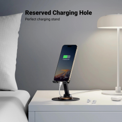 UGREEN Support de telephone sur pied avec ventouse - gris UGREEN