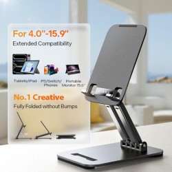 Support pour téléphone/tablette 4 à 15,9 " - Noir