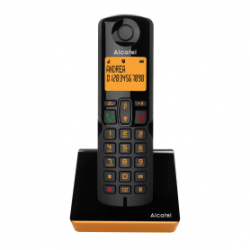 Téléphone Fixe Sans Fil Alcatel S280 - Orange (Neuf)