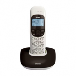 Téléphone Fixe Sans Fil Brondi Nice - Noir/Blanc (Neuf)